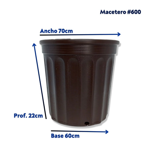 Macetero #600 Café Plásticos 2007