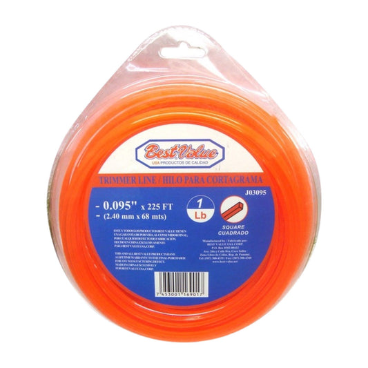 Hilo Cortagrama 095 Naranja Cuad 1/2lb Bv Mintcraft pro