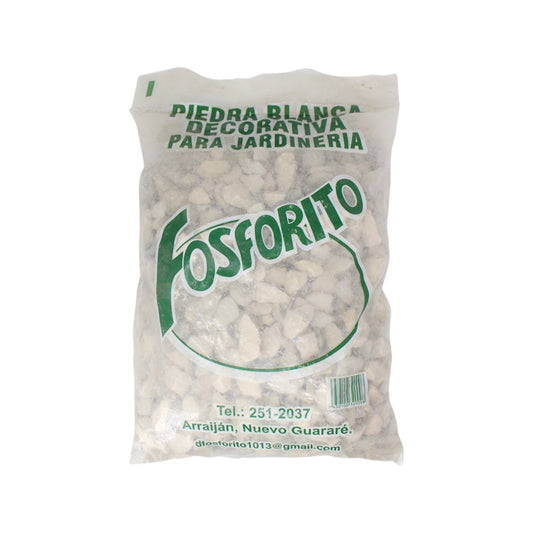 PIEDRA BLANCA DECORATIVA -
