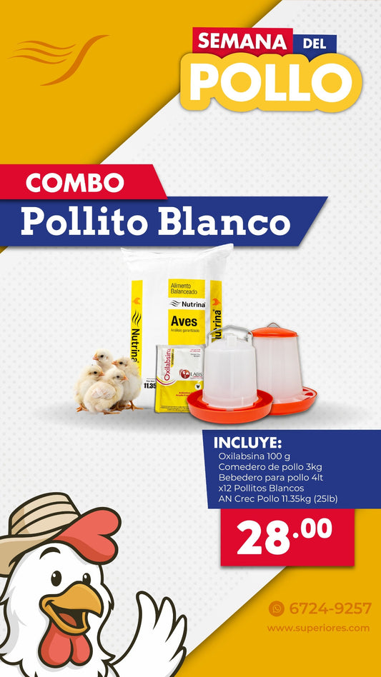 COMBO POLLITO BLANCO - Ningún fabricante -