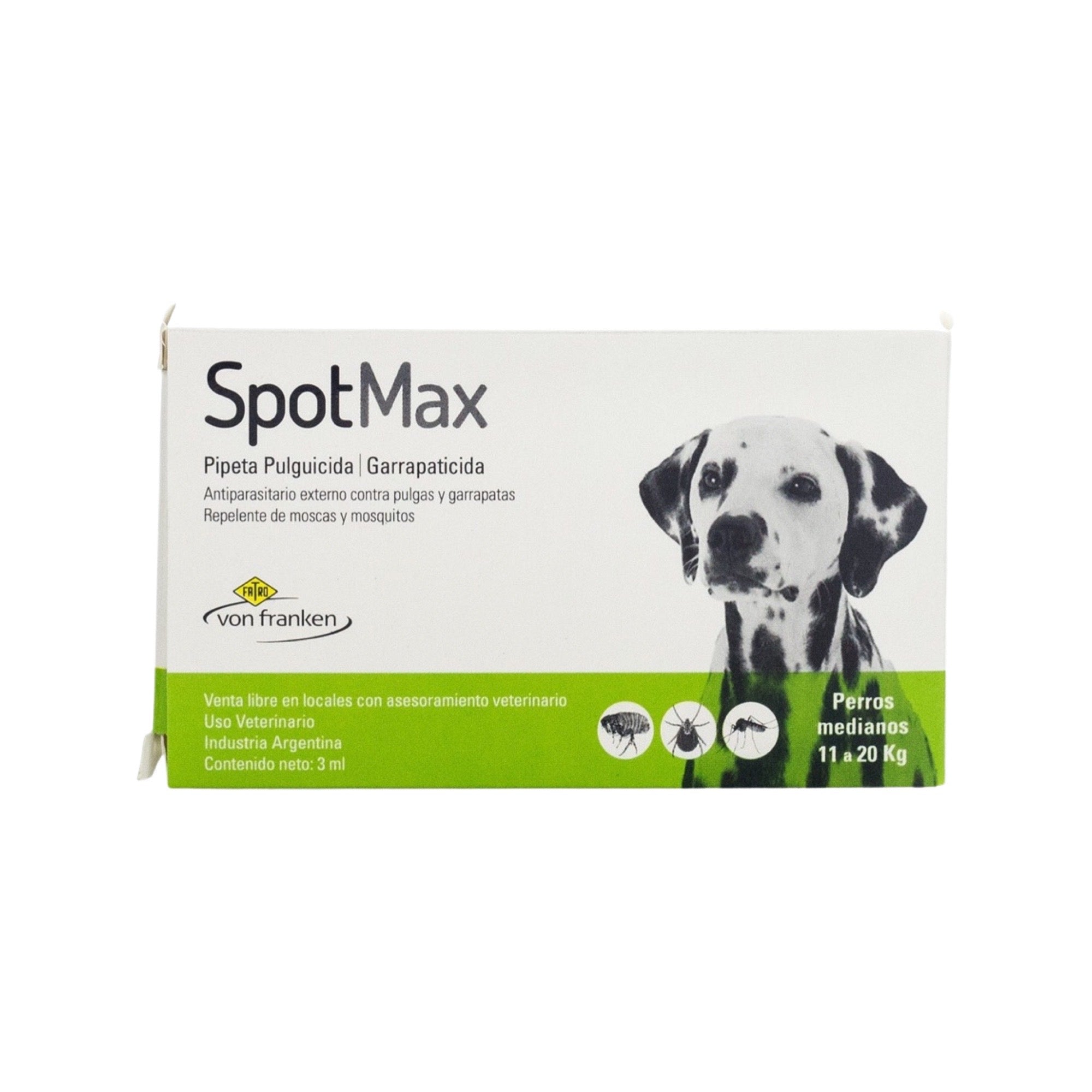Spotmax 3ml - Perros Medianos Von Franken Spotmax 3ml - Perros Medianos Von Franken