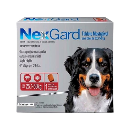 Nexgard Xlarge Tableta De 25.1-50 Kg Grupo Boehringer Ingelheim.