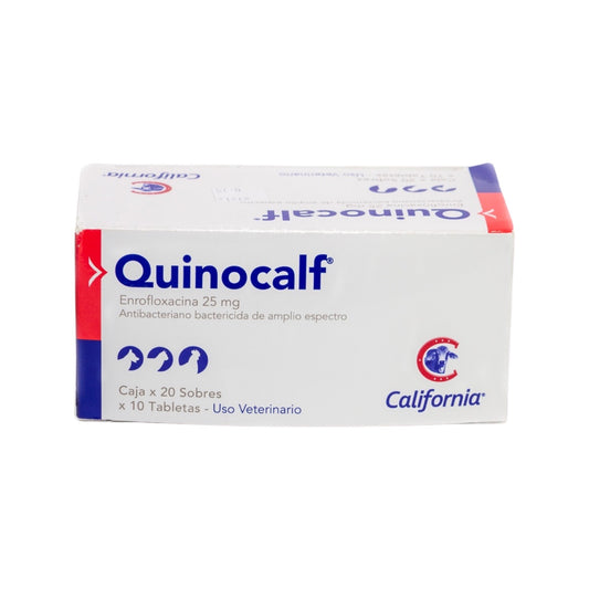 Quinocalf 25mg Compañía California S.A