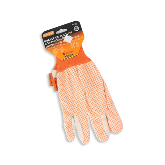 GUANTES DE LONA CON PUNTOS IMAC11452 -