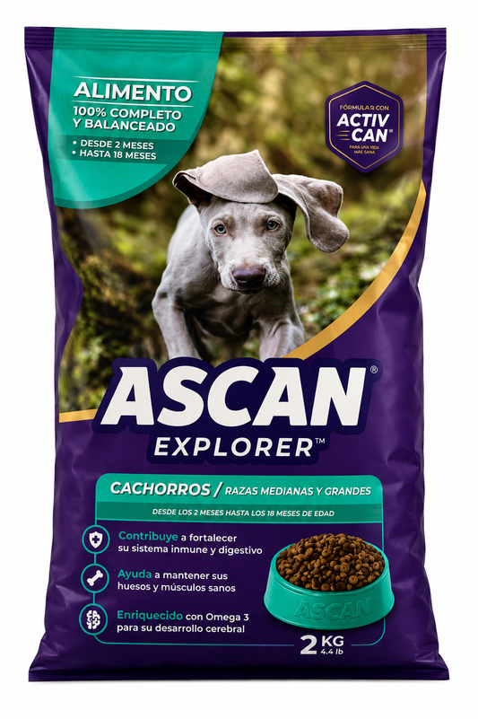 ASCAN CACHORRO 2 KG AGENCIAS FEDURO, S. A.