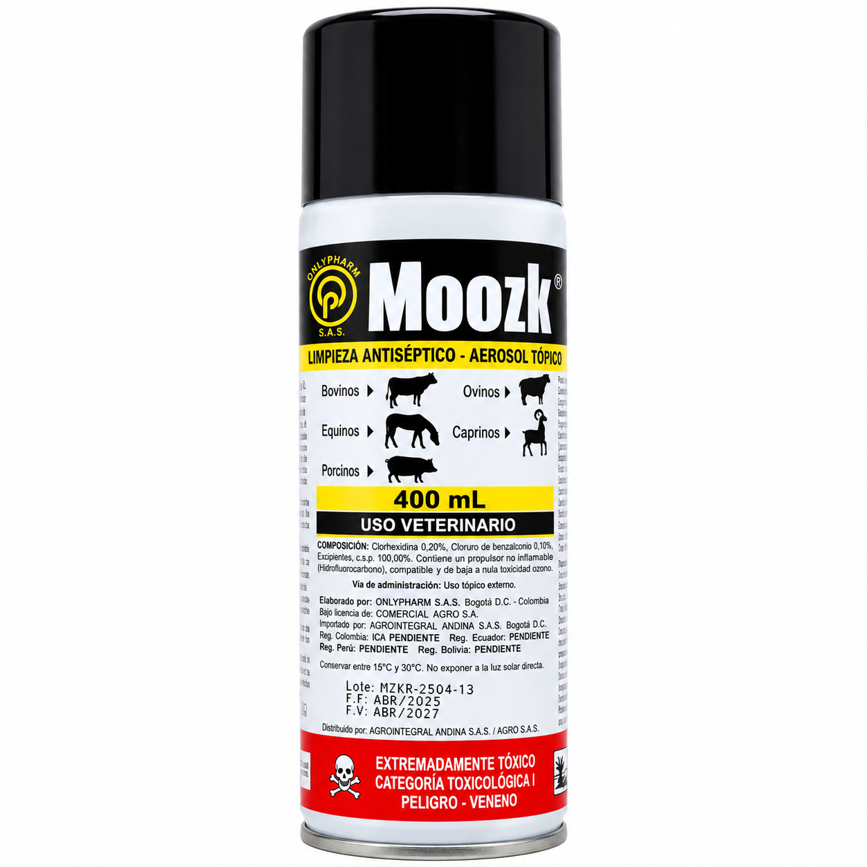 MOOZK AEROSOL 400 ML ONLYPHARM