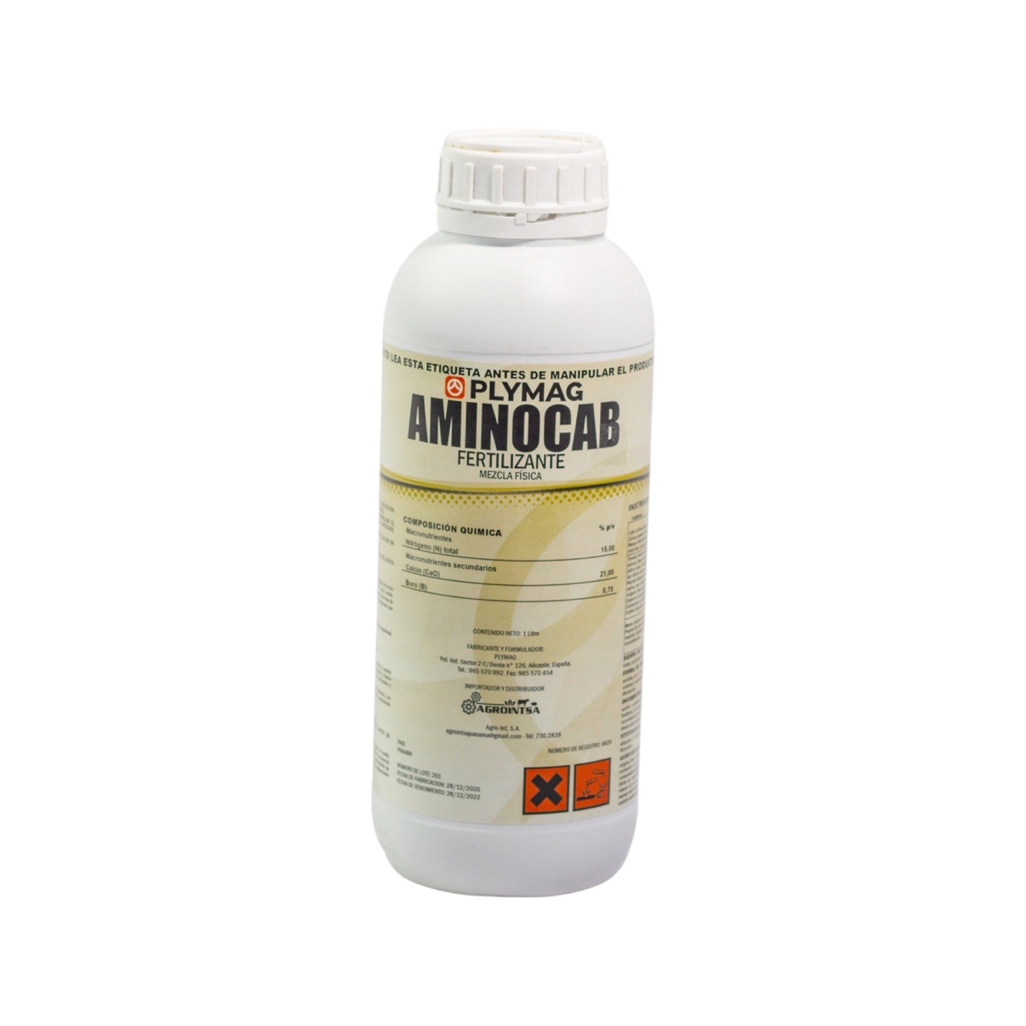 Aminocab (Calcio Boro) Litro Agroinsta