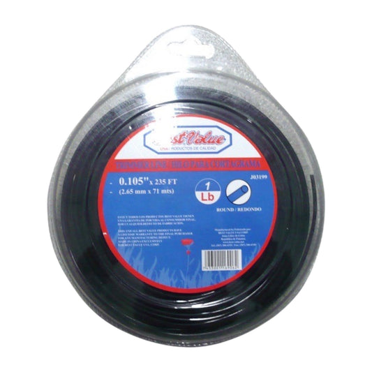 Hilo Cortagrama 105 Negro Red 1/2 Bv Mintcraft pro