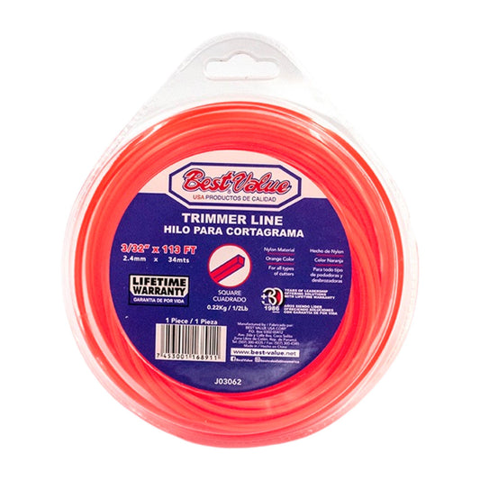 Hilo Cortagrama . 105  (90) Rojo Cua 1/2lb Mintcraft pro