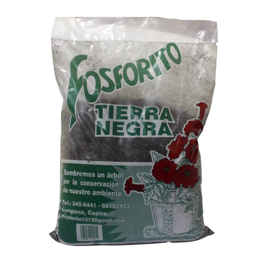 Tierra Negra 6.8 Kg  ( 15 Lbs) G.h. Fertilizantes Superiores