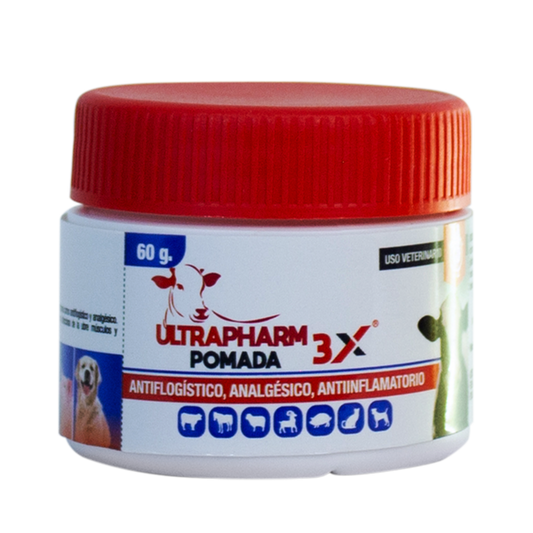 ULTRAPHARM 3X POMADA 60GRS ONLYPHARM