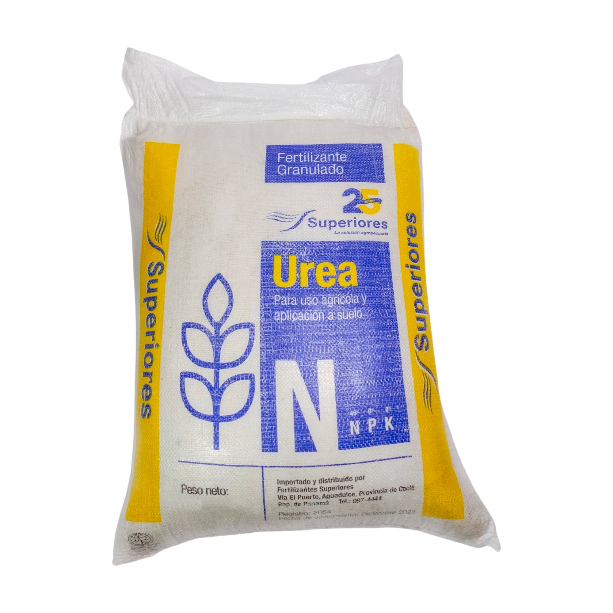 Urea 46% 11.35 Kg (25lbs) Fertilizantes Superiores