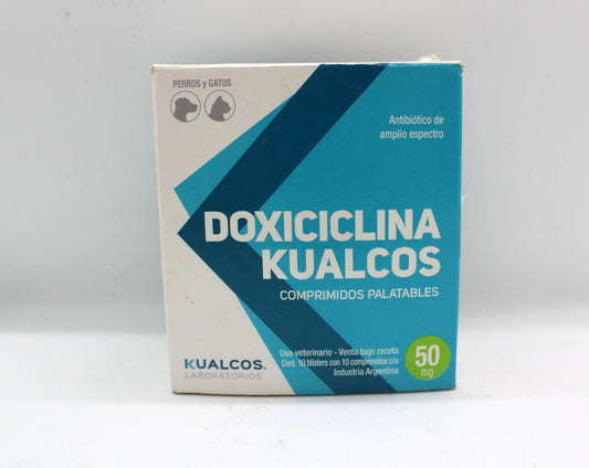 Doxiciclina (10 Blist) Laboratorio Kualcos
