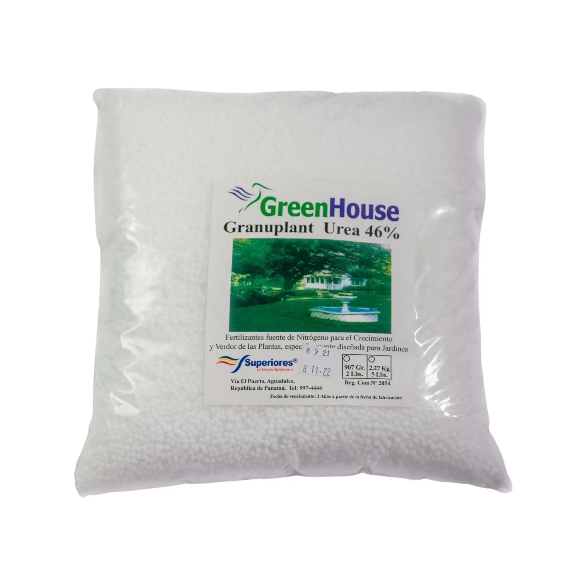 Urea 46% Green House 2.27kg (5 Lbs) Fertilizantes Superiores
